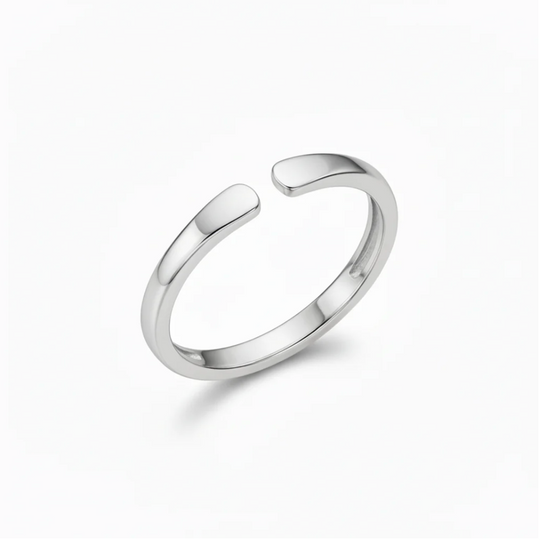 1+1 GRATIS – Verstellbarer Ring mit Initiale