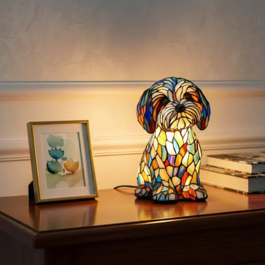 Sam – zauberhaftes Nachtlicht in Hundeform